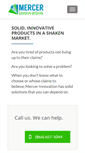 Mobile Screenshot of mercerinnovation.com